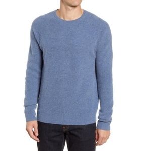 NORDSTROM MEN'S SHOP Cashmere Waffle Knit Pullover